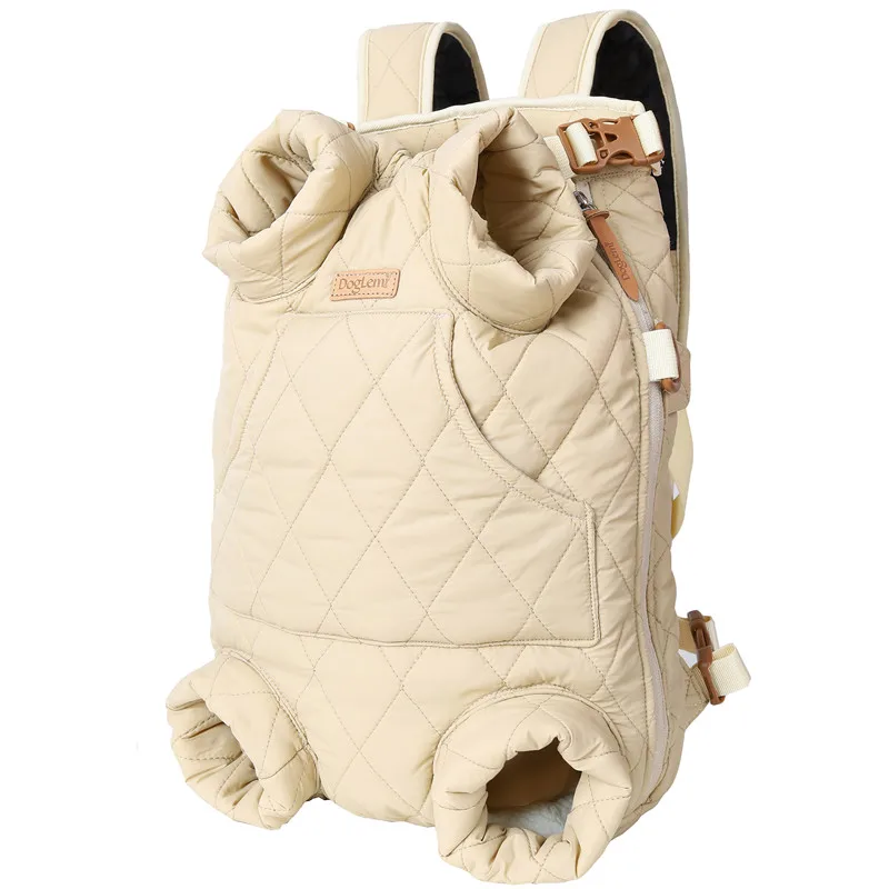 Hands-Free Pet Backpack Carrier for Small Dogs & Cats — Winter Travel Bag - Image 11