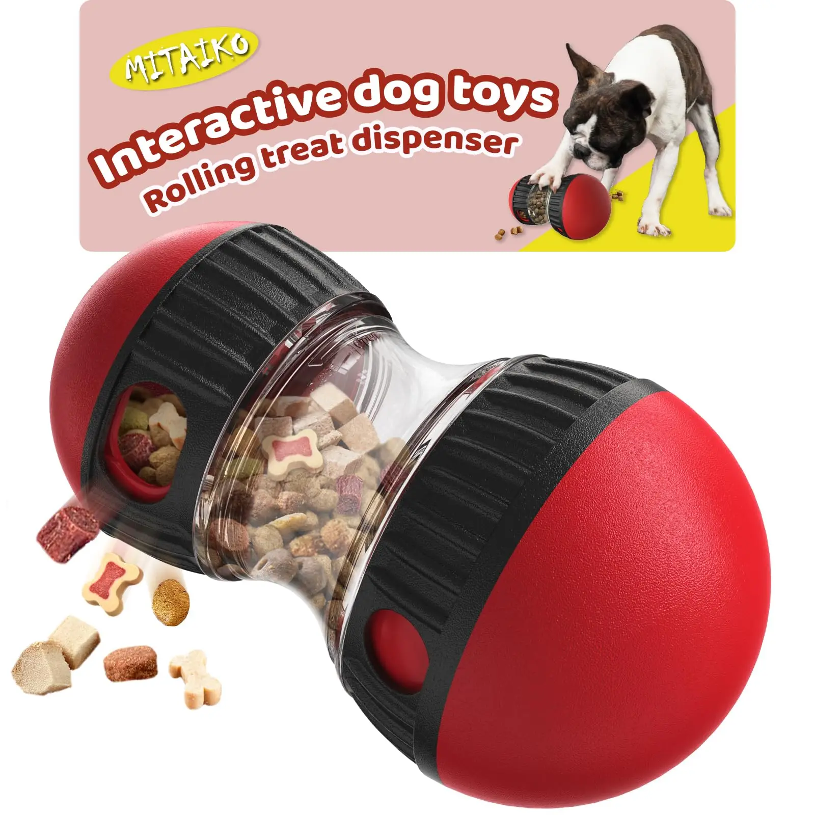 Slow Feeder Puzzle Ball — Interactive IQ Treat Toy for Dogs - Image 4