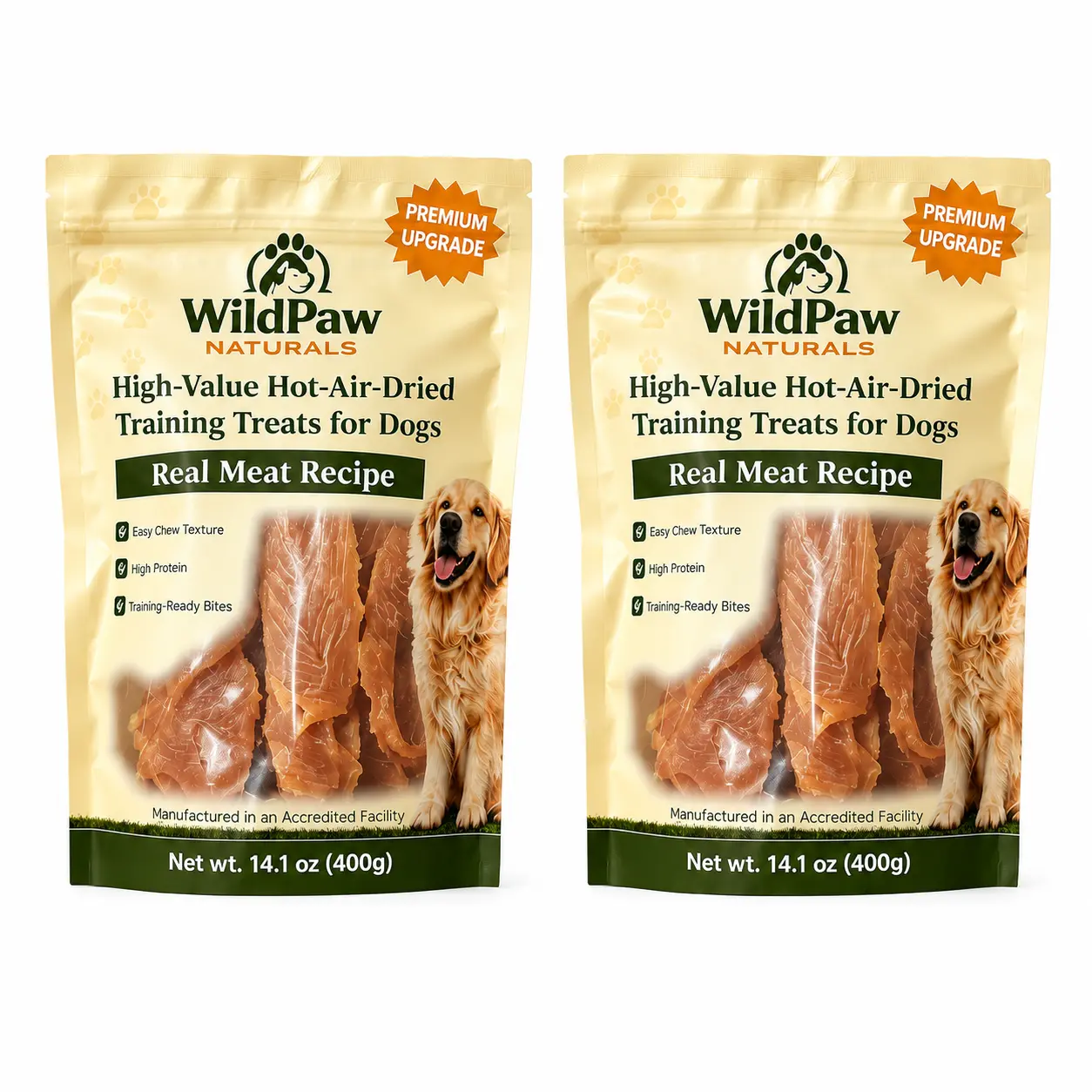 Wildpaw Natural Grain-Free Whole Cut Classic Jerky Dog Training Treats - 14.1Oz Real Chicken Breast, Easy Chew Meaty Texture, Resealable Bag, 12-Month Shelf Life, Dairy-Free Treat, Fuller Whole-Cut Look, All Ages Rewards - Image 11