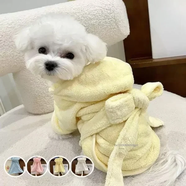 Shake-Free Quick-Dry Dog Robe