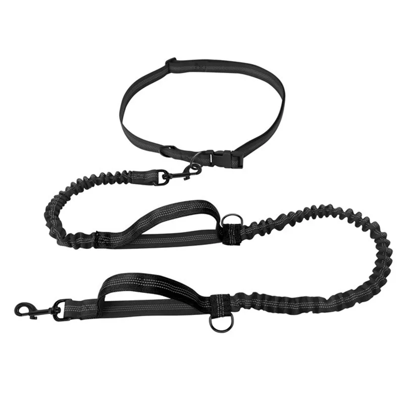 Pet Retractable Belt Leash for Running Reflective Retractable Hand Free Dog Leash with Adjustable Waist Rope for Outdoor Running - Image 8
