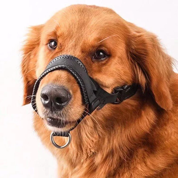 Dog Mouth Cover Nylon anti Bite anti Barking Drinkable Water Adjustable and Breathable